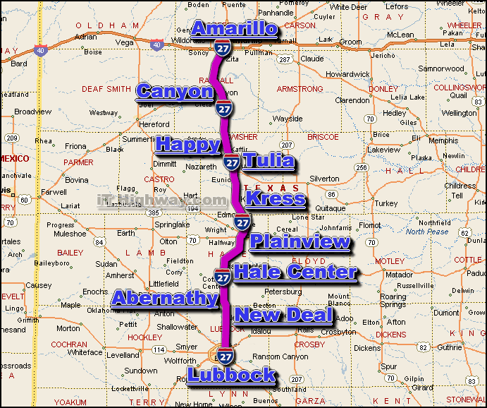 i-27 road and traffic conditions