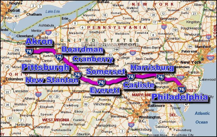 i-76 road and traffic conditions