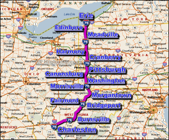 i-79 road and traffic conditions